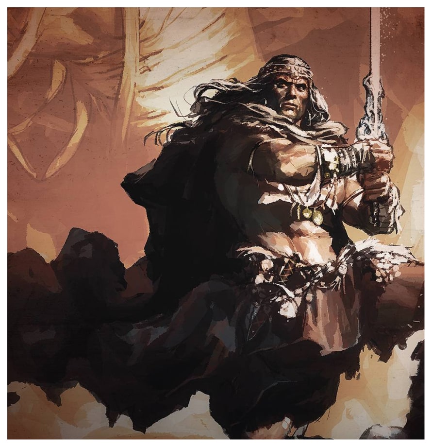 conan the barbarian art cary nord