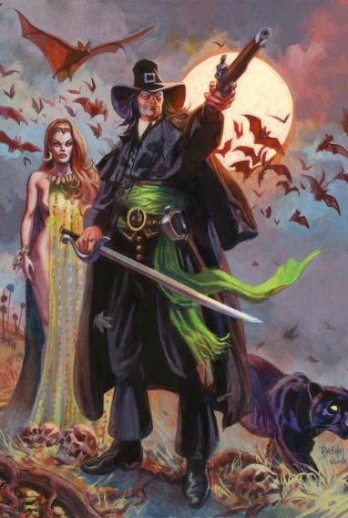 Solomon Kane under the influence of a vampire by Dan Brereton