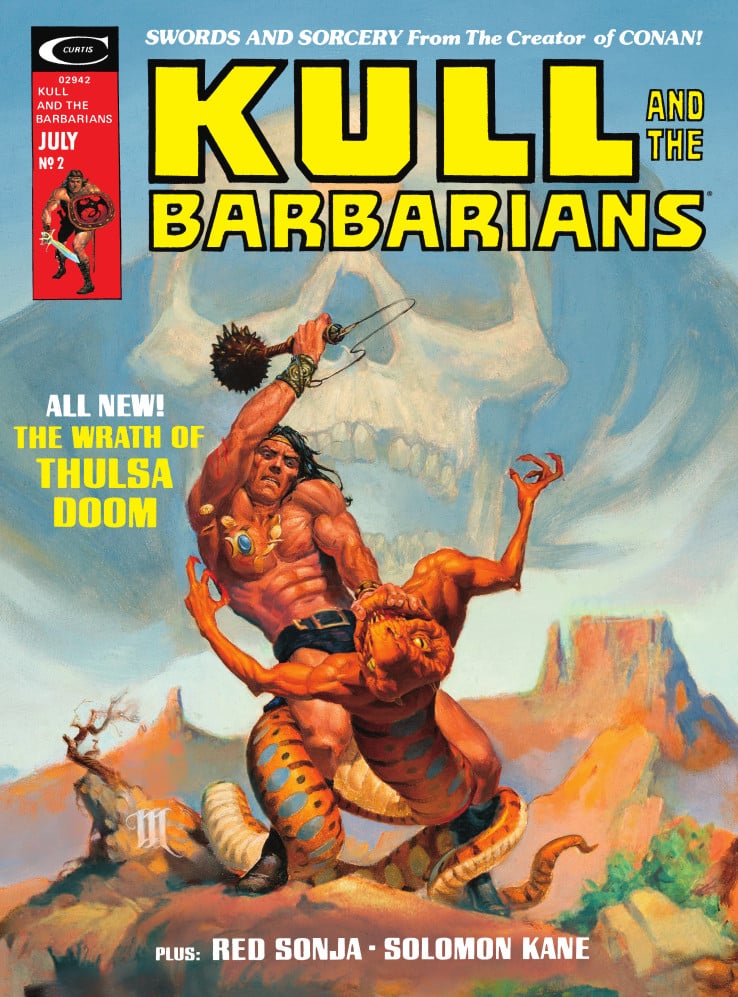 First Kull comic book by Marvel Comics (1970s)